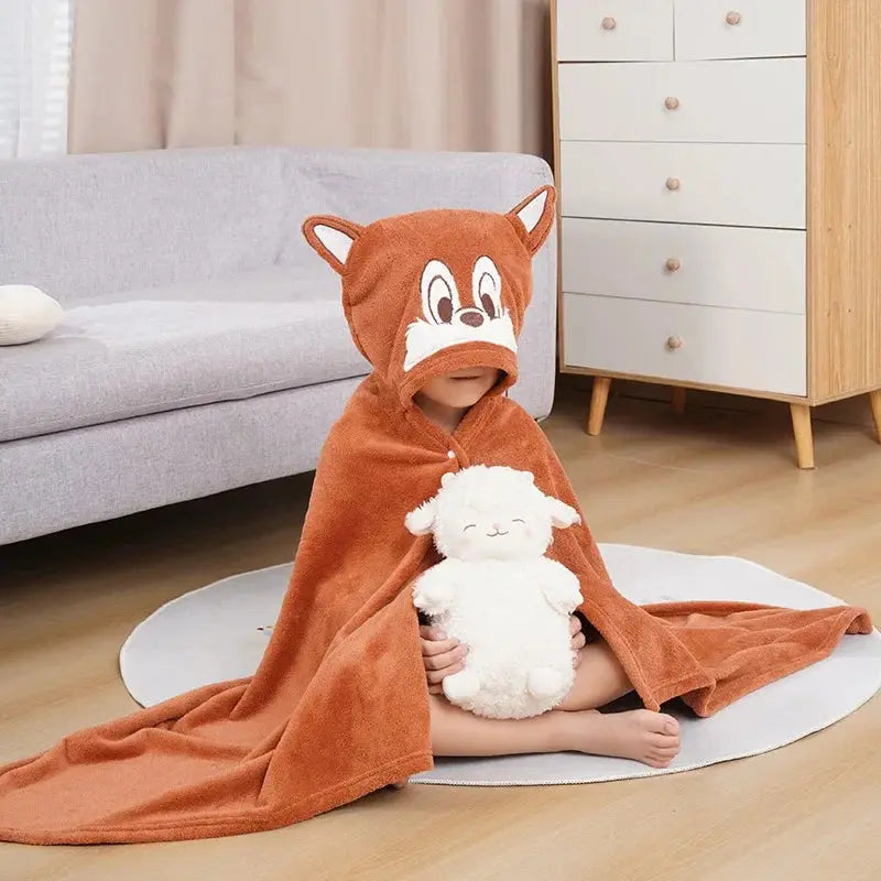 Cape de bain enfant Disney écureuil