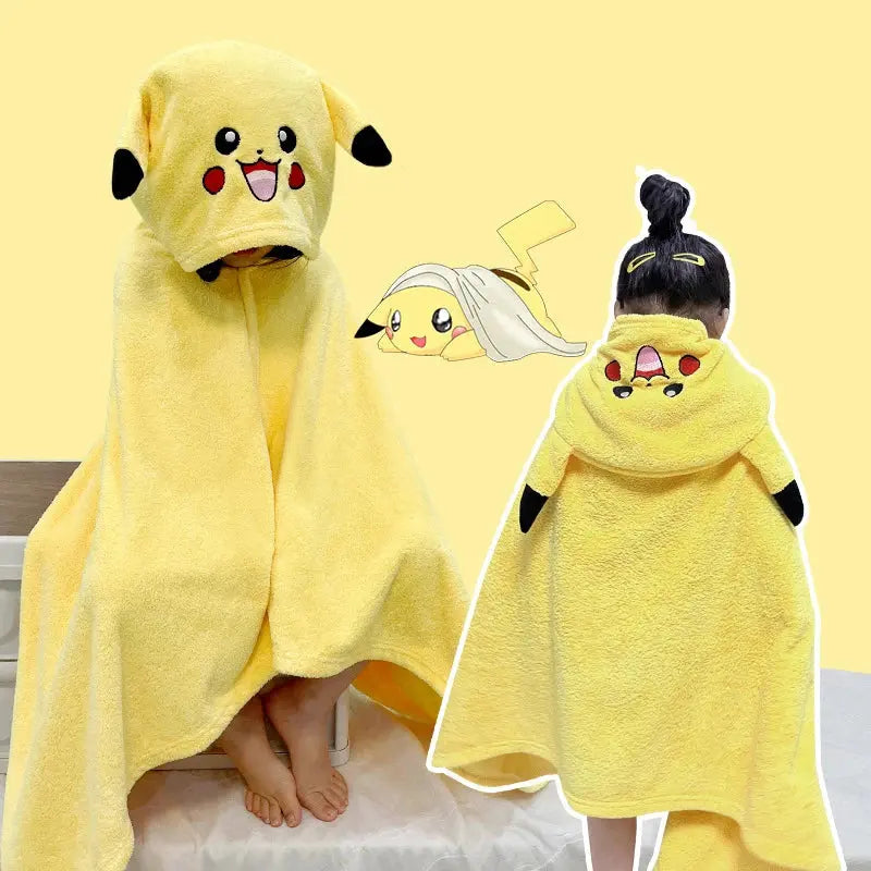 Cape de bain enfant Pokemon