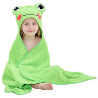 Thumbnail for Cape de bain enfant animaux grenouille