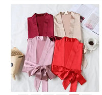 Thumbnail for Peignoir de bain Femme Court Leger les couleurs