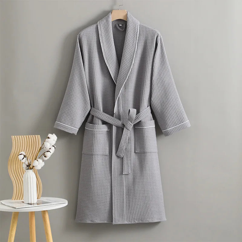 Peignoir de bain Femme Eponge Gris