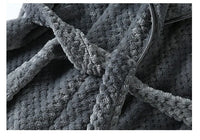 Thumbnail for Peignoir de bain Femme Long détail tissu 2
