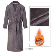 Thumbnail for Peignoir de bain homme sortie de bain café