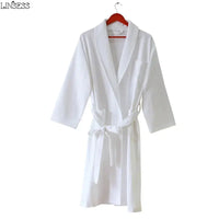 Thumbnail for Peignoir de bain pour Homme et Femme blanc de face