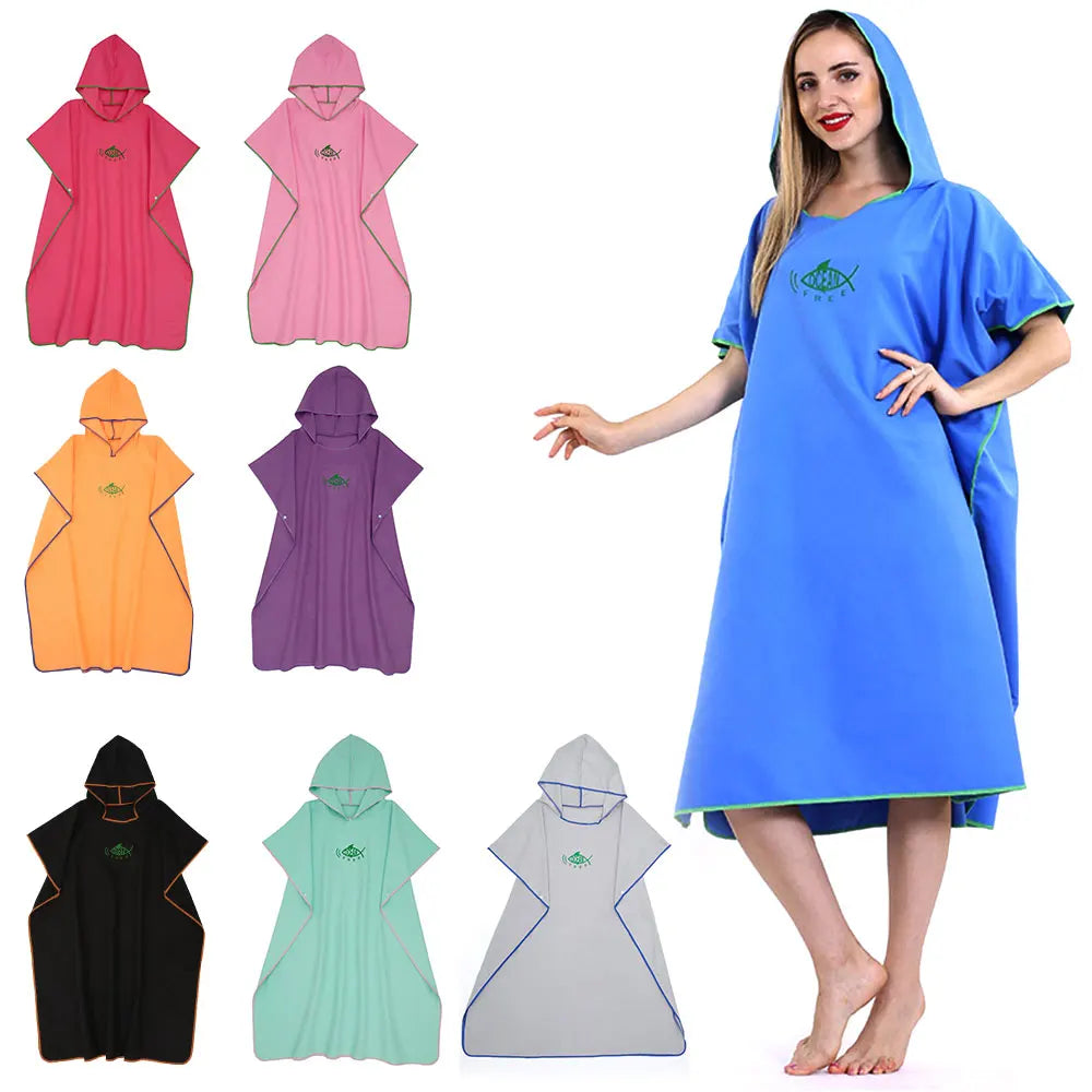 Poncho de bain Adulte Femme