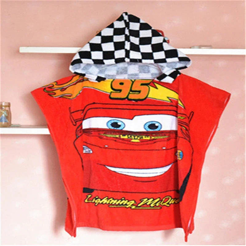 Poncho de bain Enfant Disney Cars