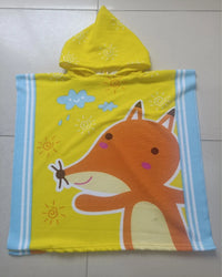 Thumbnail for Poncho de bain Enfant Fille renard