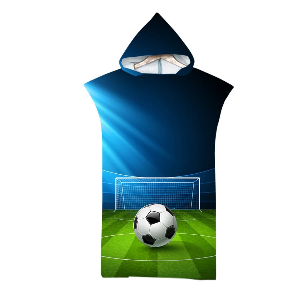 Poncho de bain Enfant Foot cage