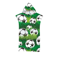 Thumbnail for Poncho de bain Enfant Foot herbe