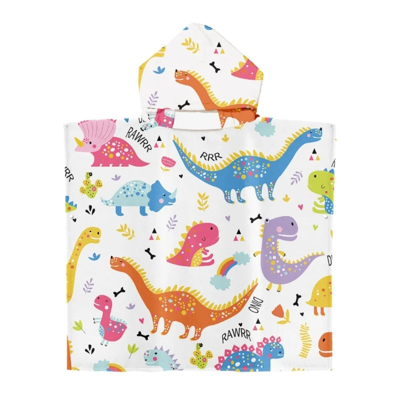 Poncho de bain Enfant Garçon rawrr